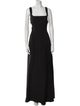 Valentino Virgin Wool Long Dress