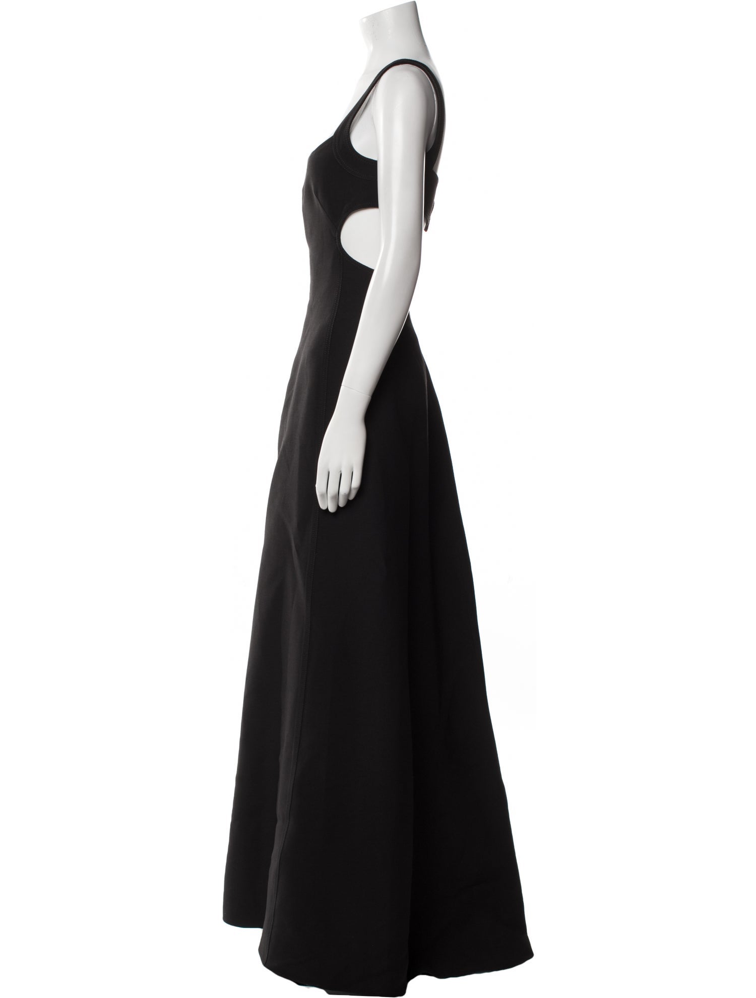 Valentino Virgin Wool Long Dress
