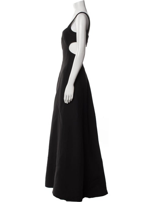 Valentino Virgin Wool Long Dress
