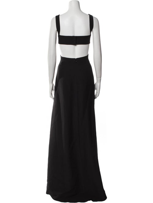 Valentino Virgin Wool Long Dress