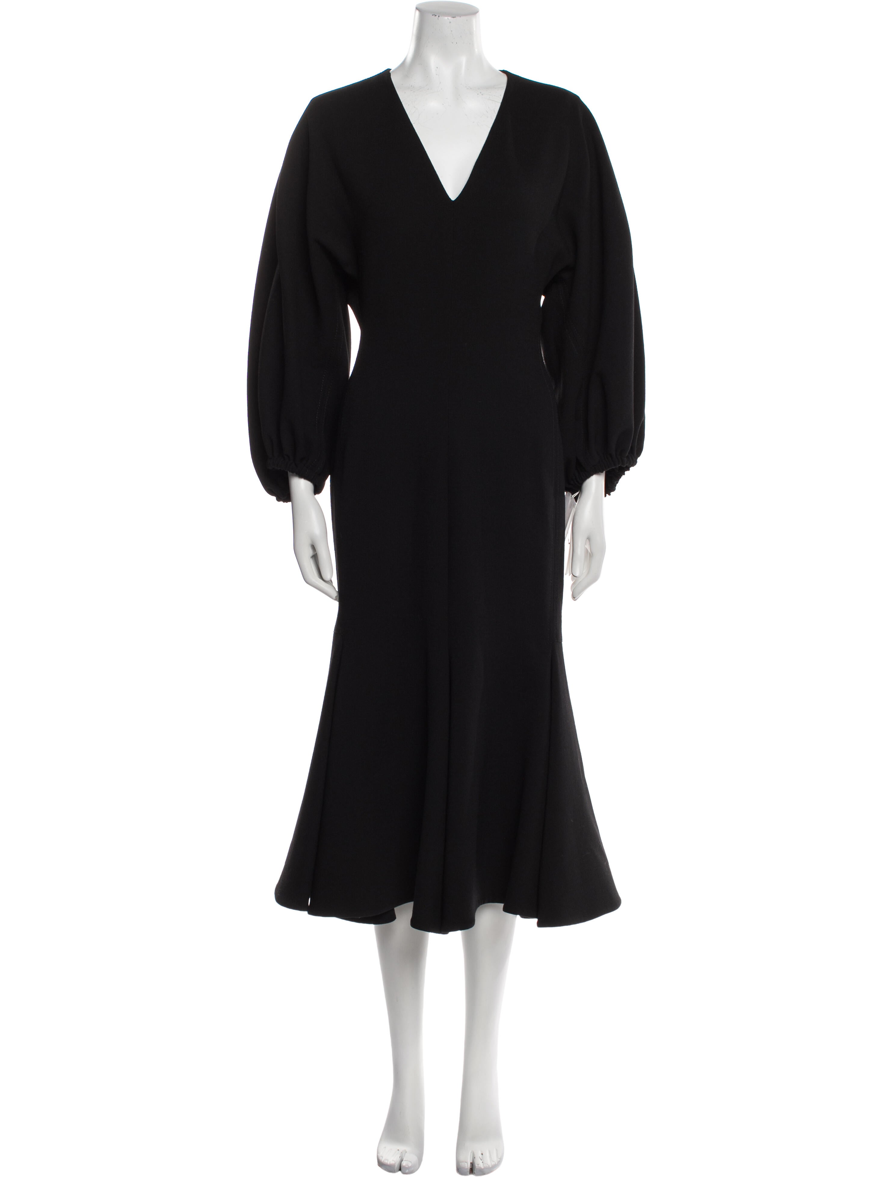 Valentino Wool Long Dress w/ Tags