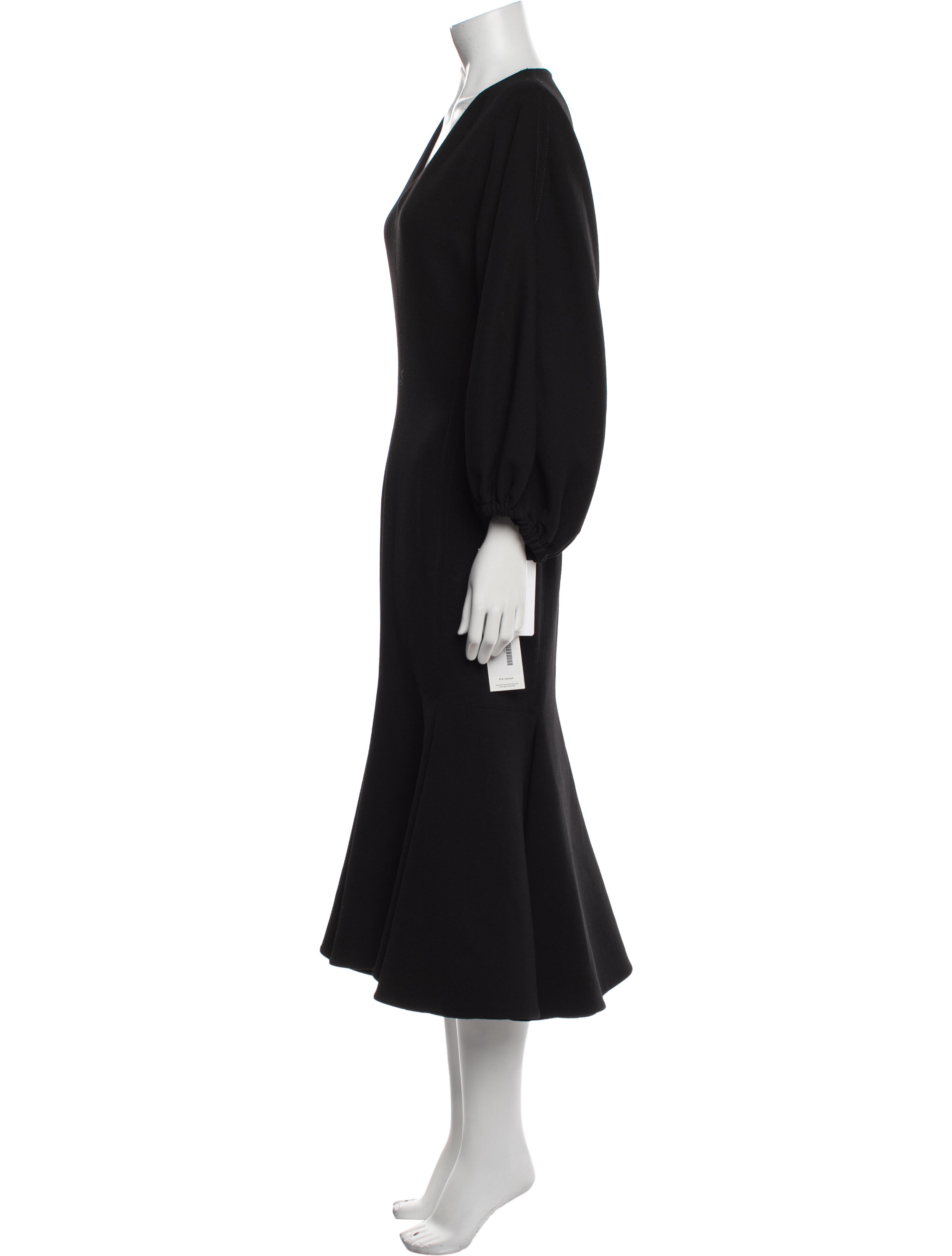 Valentino Wool Long Dress w/ Tags