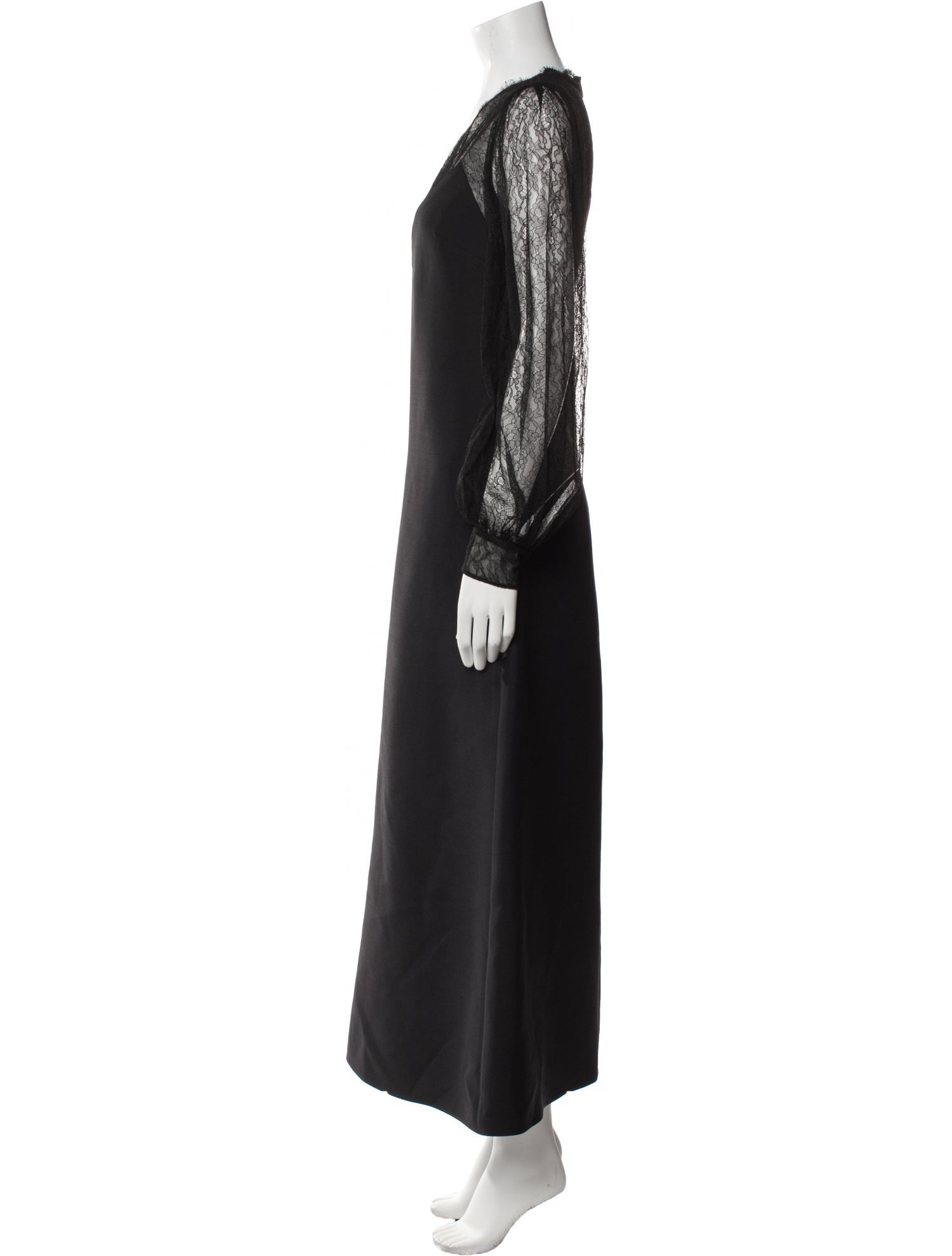 Valentino Virgin Wool Long Dress w/ Tags