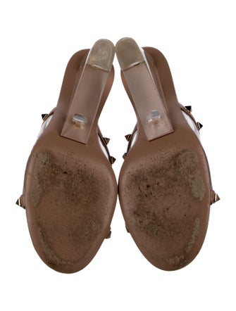 Valentino Rockstud Accents PVC Slides