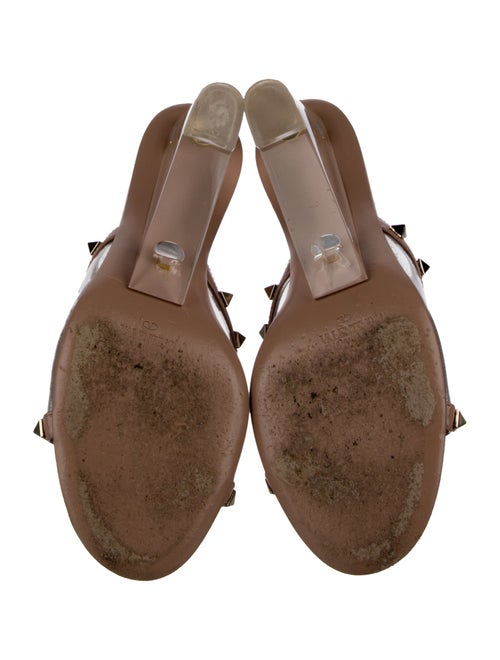 Valentino Rockstud Accents PVC Slides