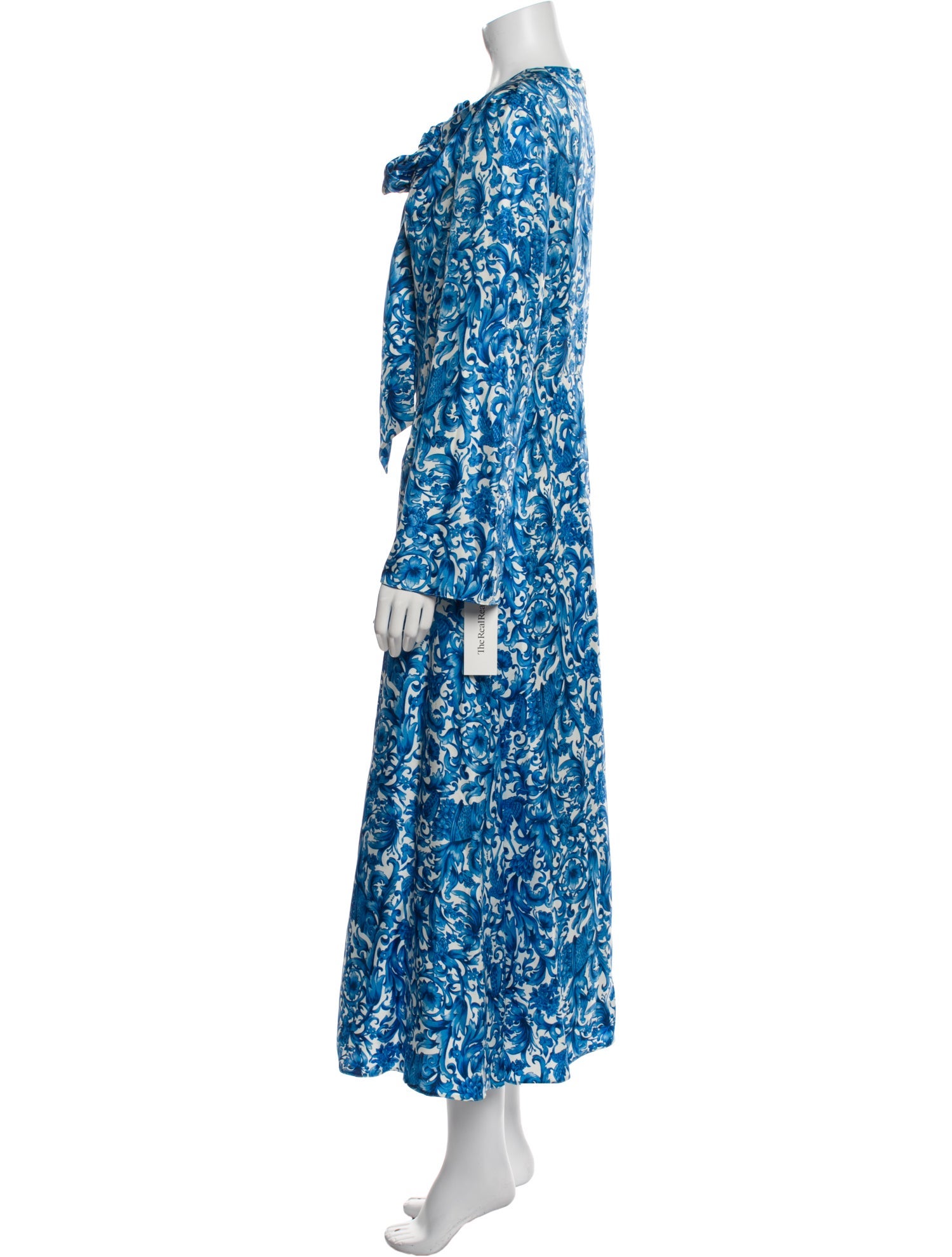 Valentino Silk Long Dress w/ Tags