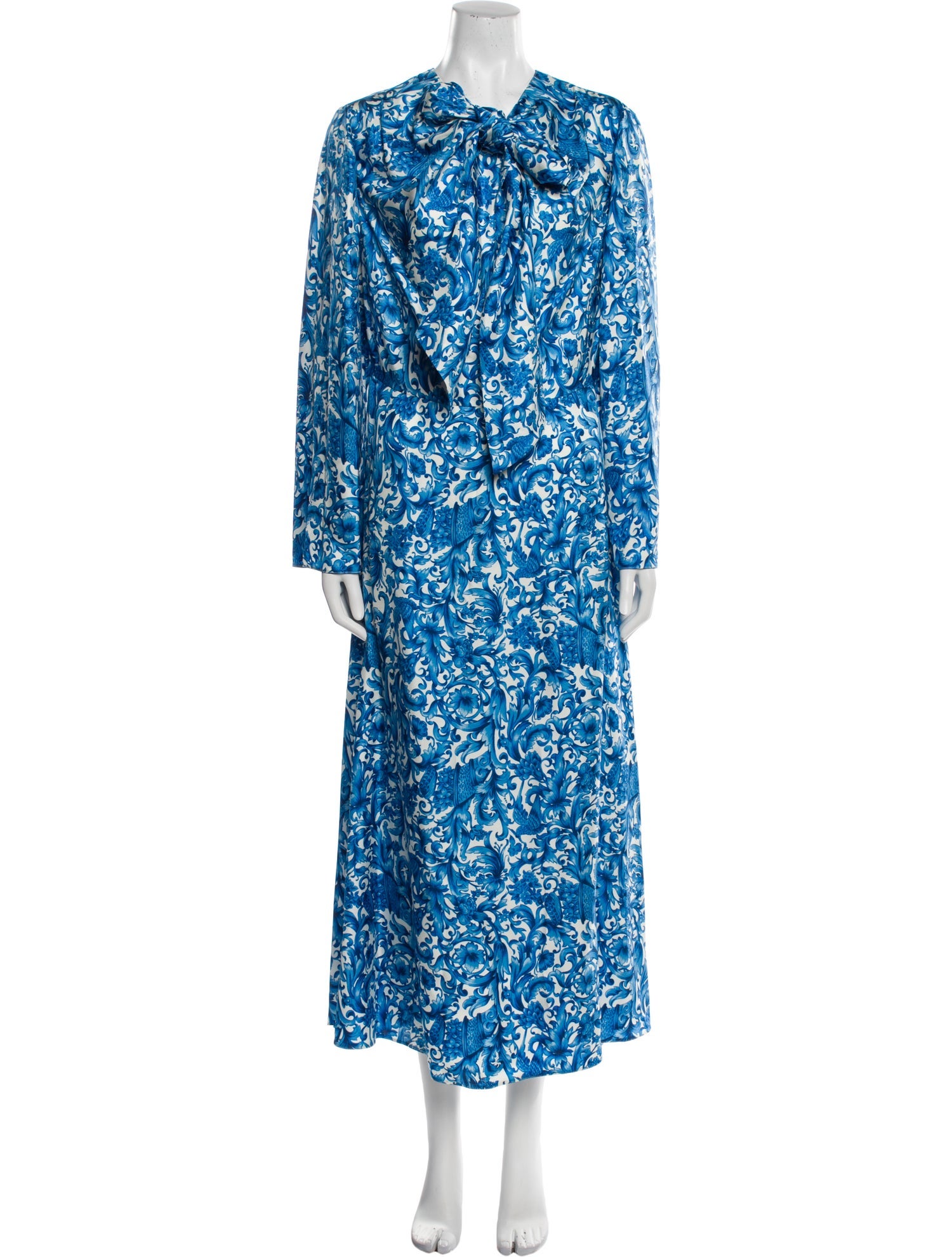 Valentino Silk Long Dress w/ Tags