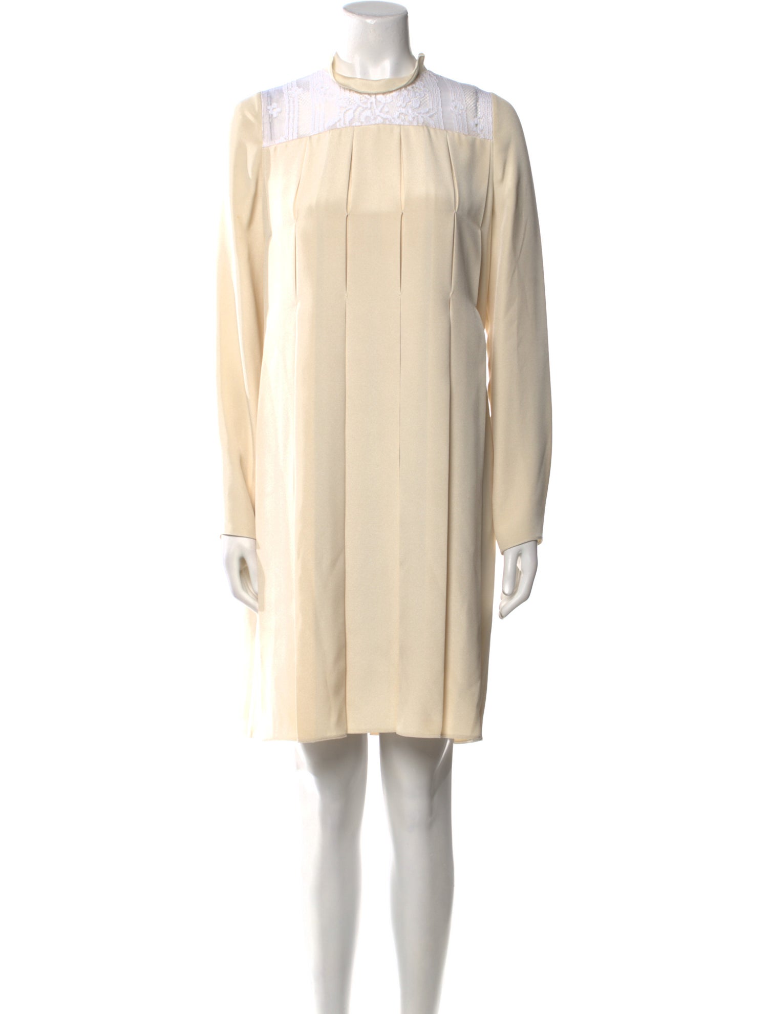 Valentino Silk Knee-Length Dress w/ Tags