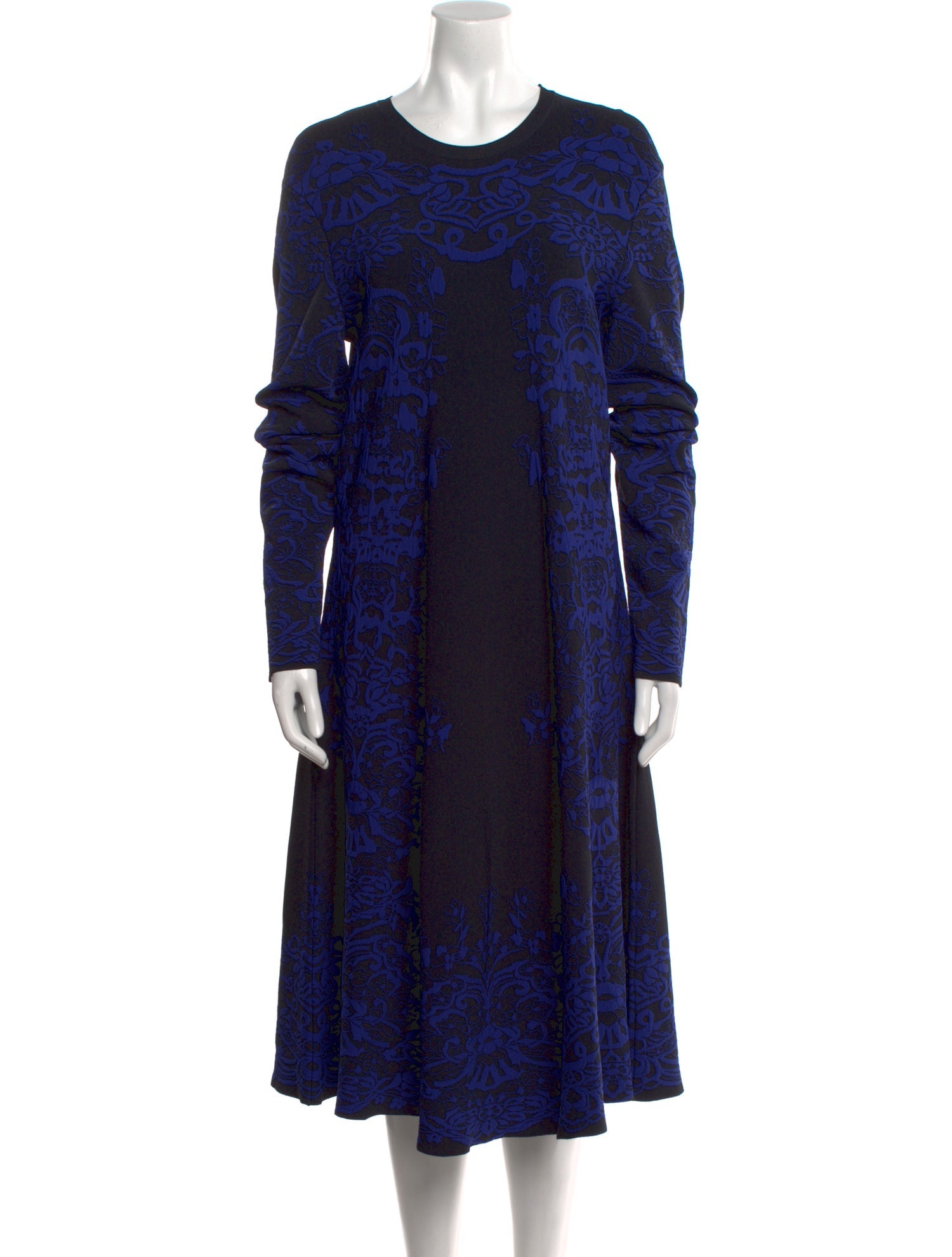 Valentino Printed Midi Length Dress w/ Tags