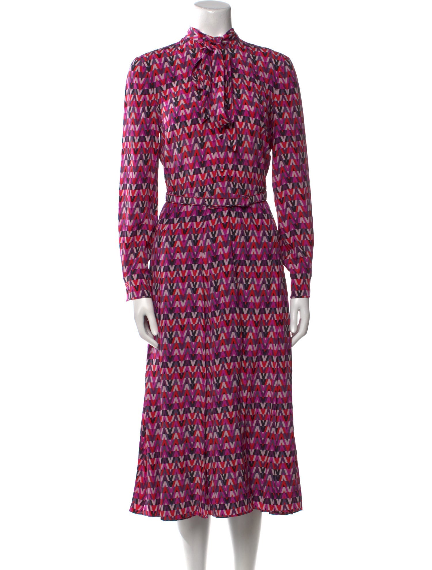 Valentino Silk Long Dress