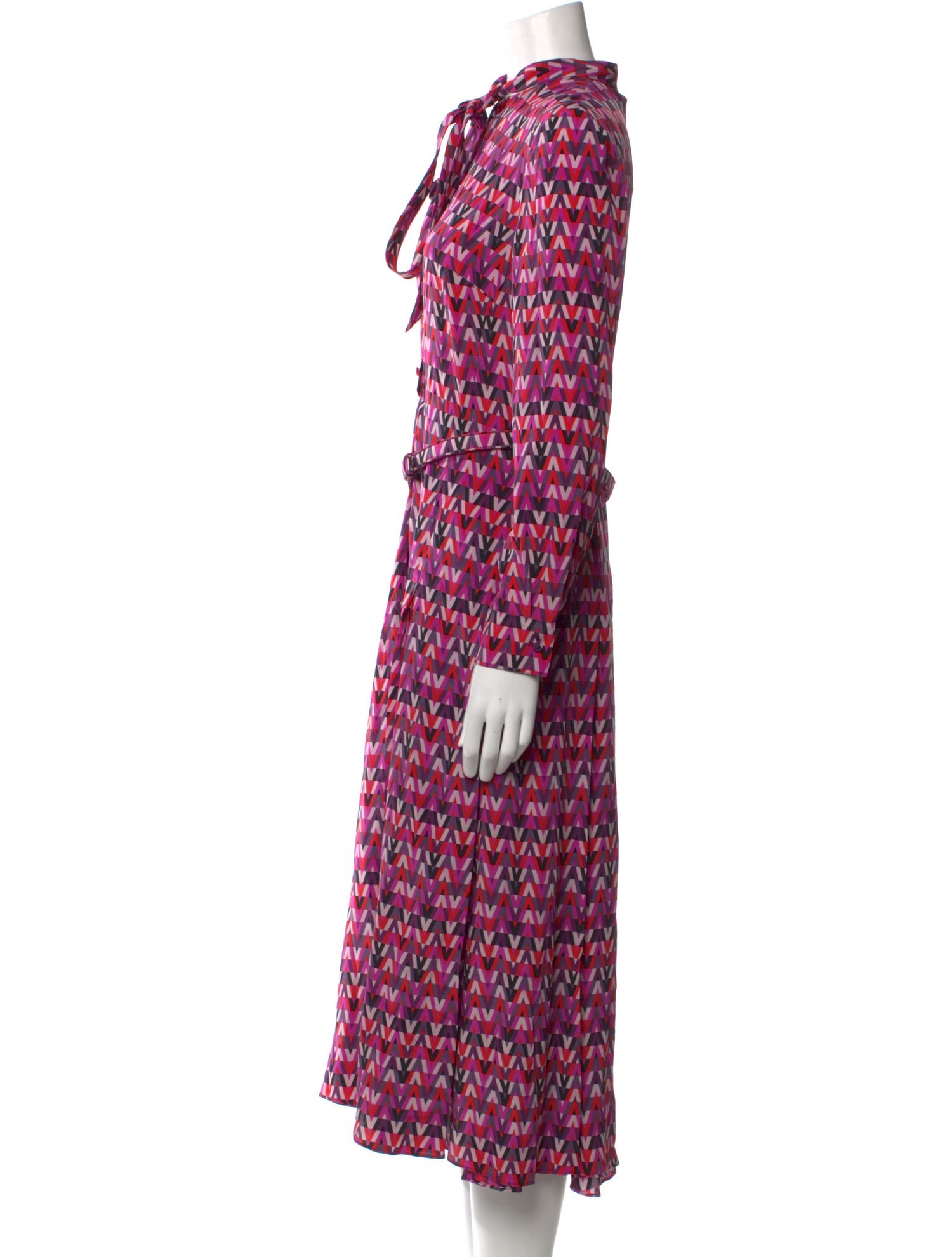 Valentino Silk Long Dress