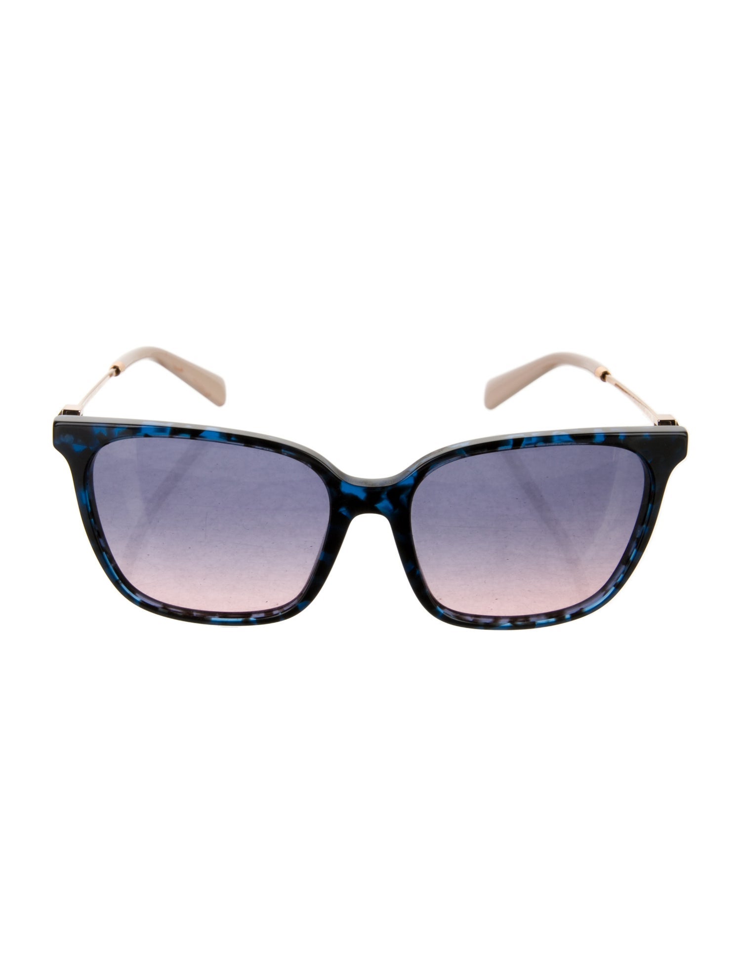 Valentino Rockstud Accents Wayfarer Sunglasses
