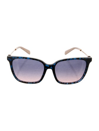 Valentino Rockstud Accents Wayfarer Sunglasses