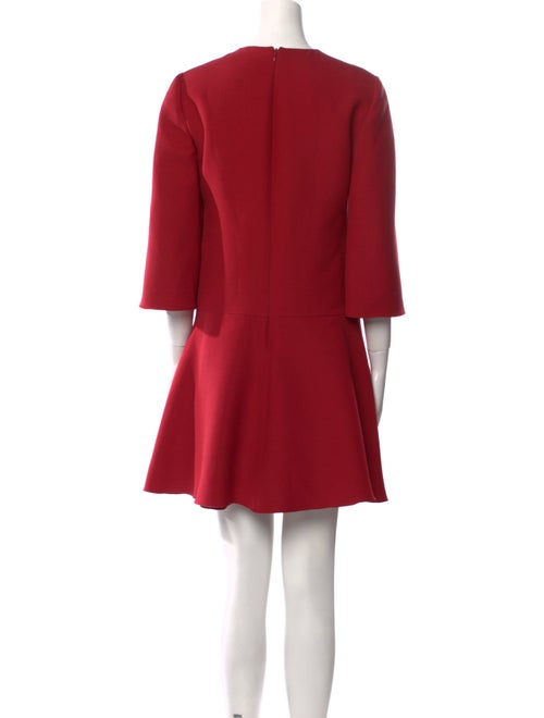 Valentino Virgin Wool Mini Dress
