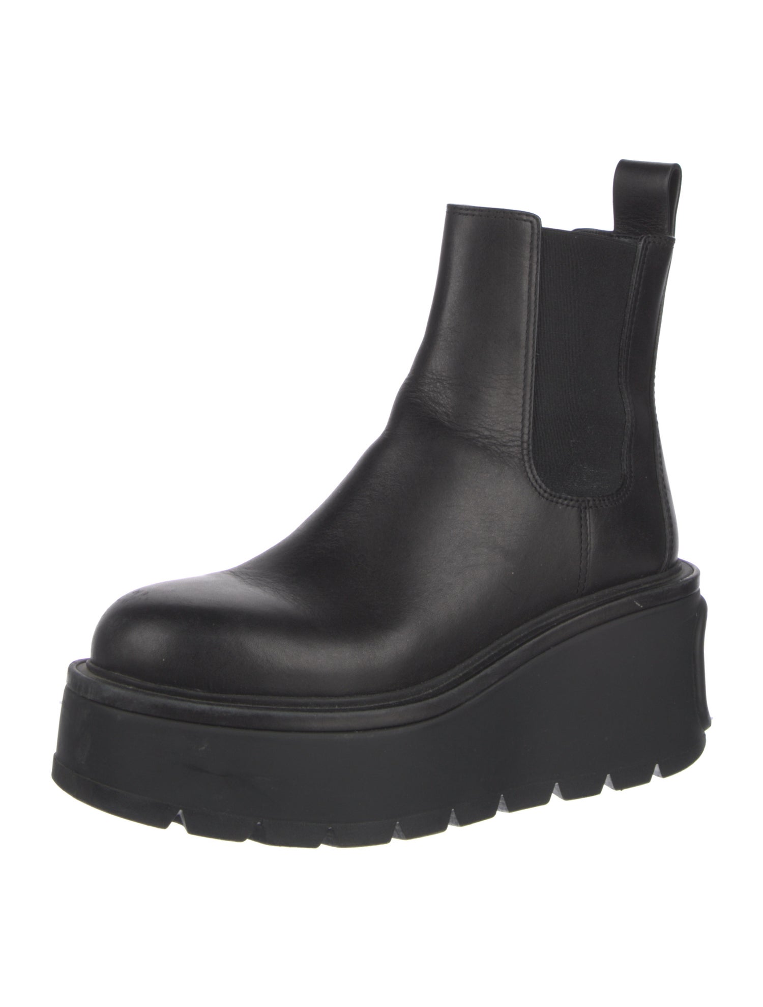 Valentino Leather Chelsea Boots
