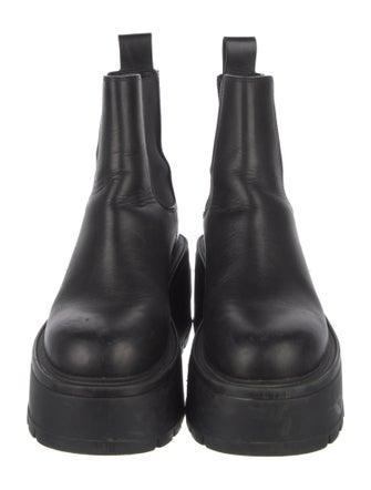 Valentino Leather Chelsea Boots