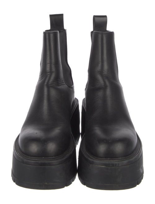 Valentino Leather Chelsea Boots