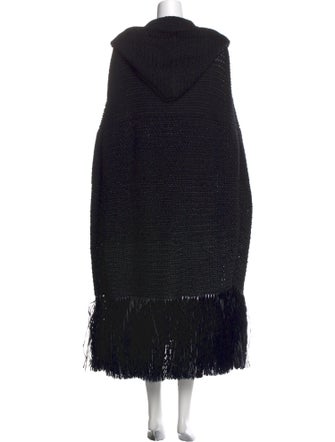 Valentino Silk Open Front Sweater