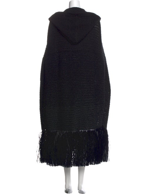 Valentino Silk Open Front Sweater