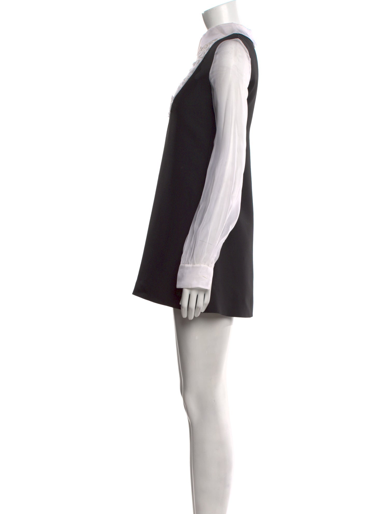 Valentino Virgin Wool Mini Dress