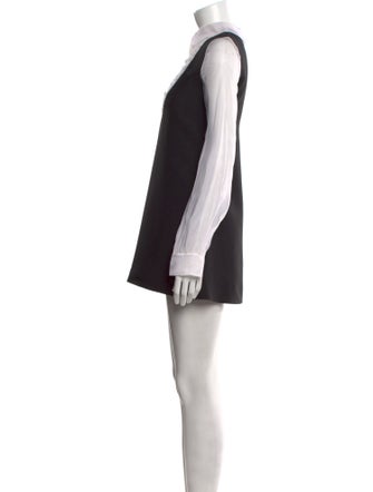 Valentino Virgin Wool Mini Dress