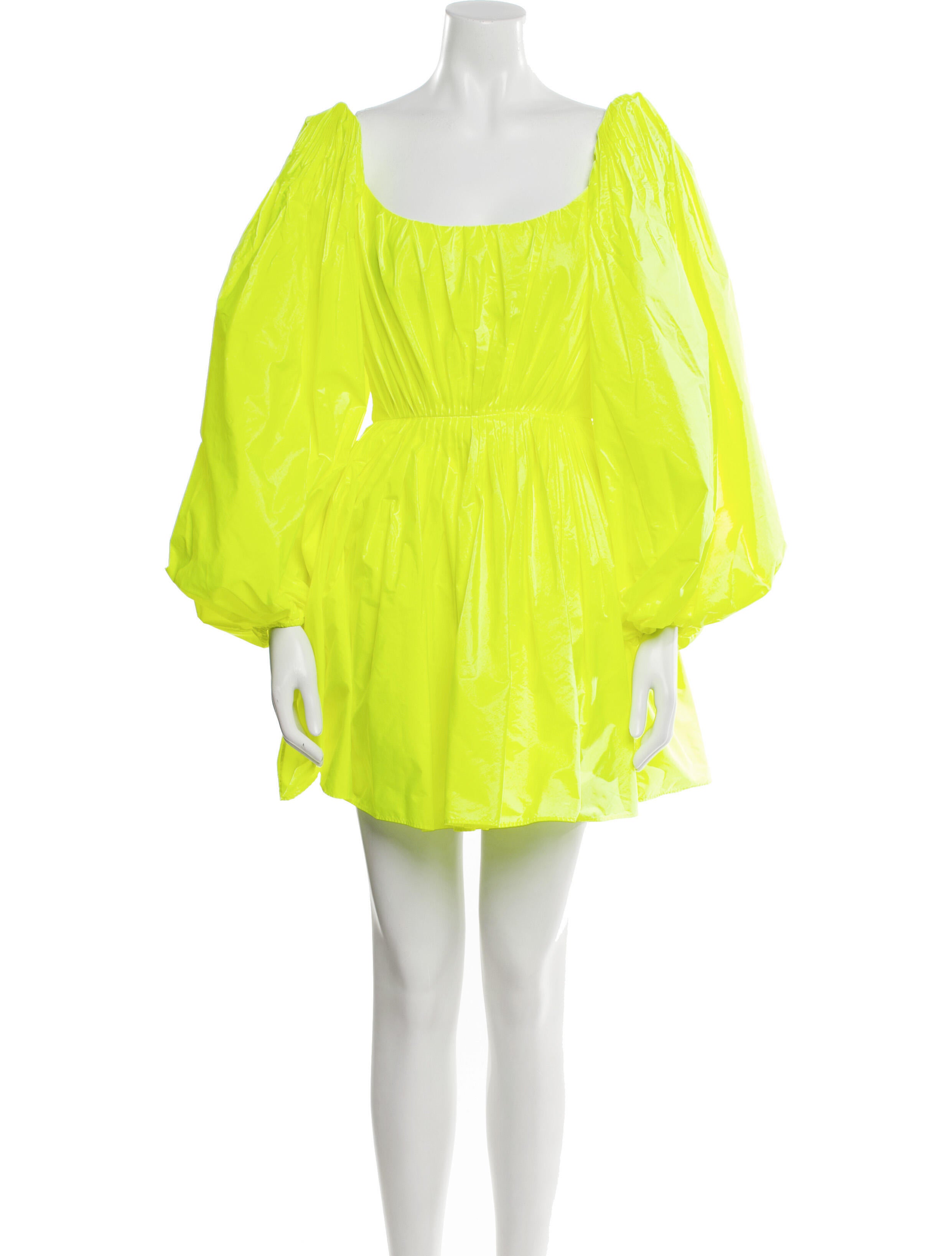 Valentino Scoop Neck Mini Dress