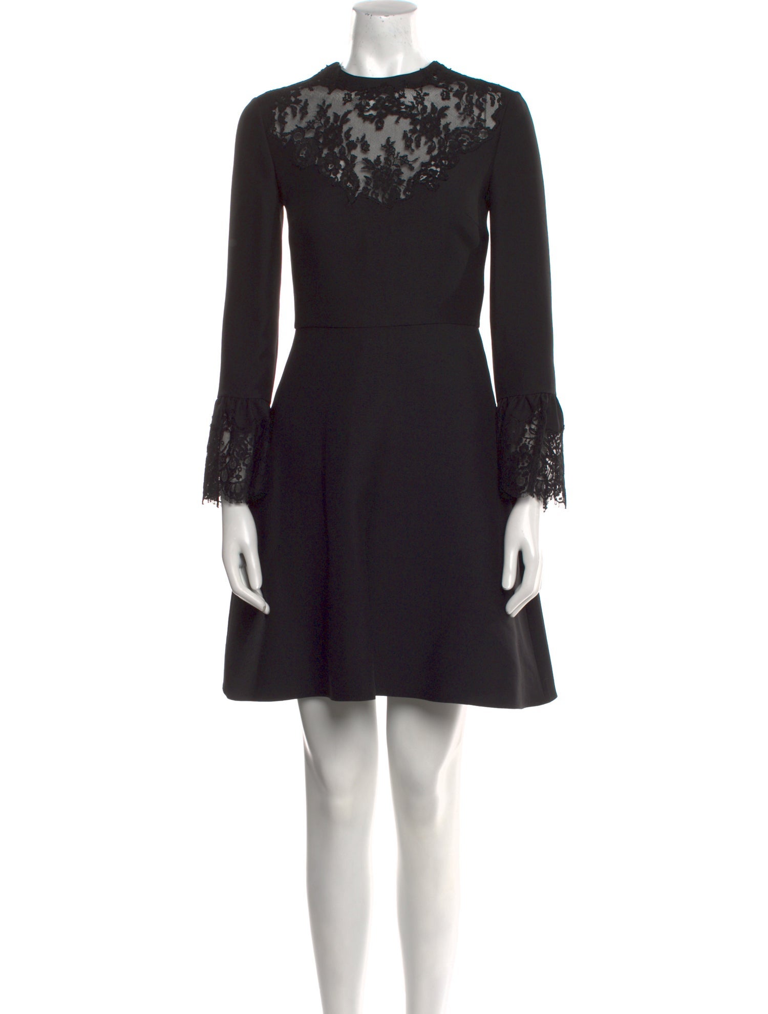 Valentino Virgin Wool Mini Dress