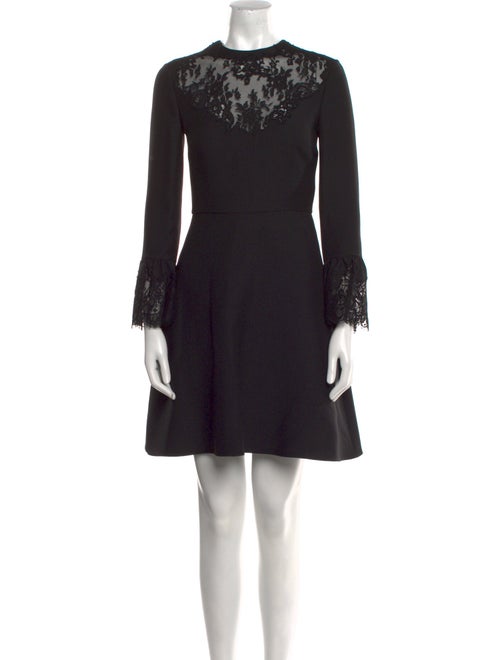Valentino Virgin Wool Mini Dress