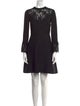 Valentino Virgin Wool Mini Dress