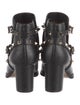 Valentino Rockstud Accents Leather Boots