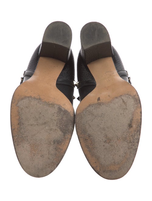 Valentino Rockstud Accents Leather Boots