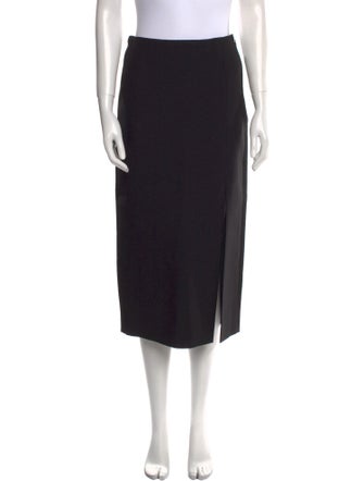 Valentino Virgin Wool Midi Length Skirt