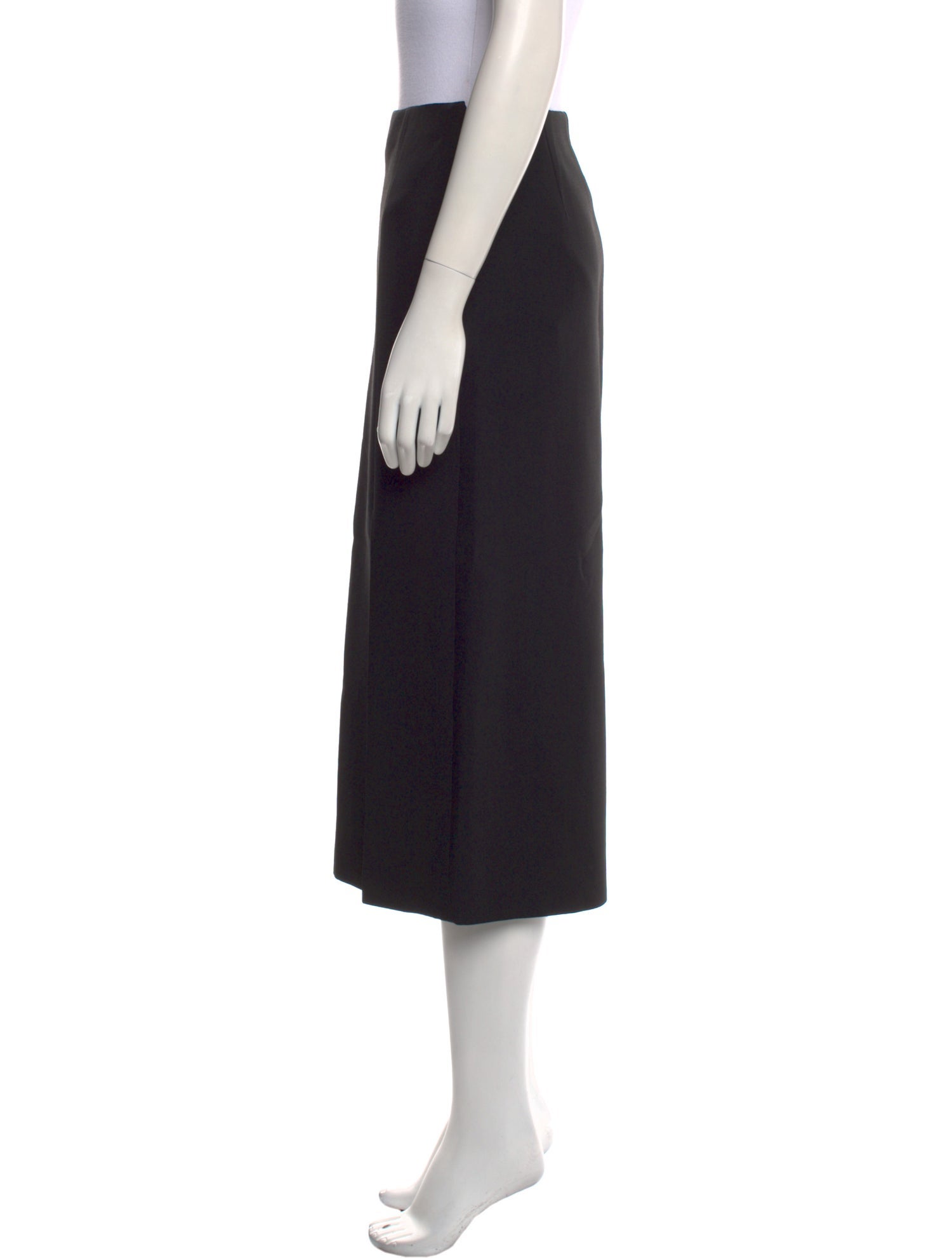 Valentino Virgin Wool Midi Length Skirt