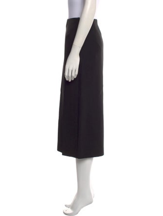 Valentino Virgin Wool Midi Length Skirt