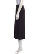 Valentino Virgin Wool Midi Length Skirt