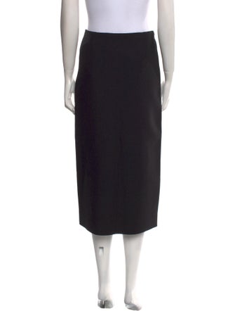 Valentino Virgin Wool Midi Length Skirt