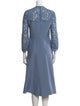 Valentino Virgin Wool Midi Length Dress