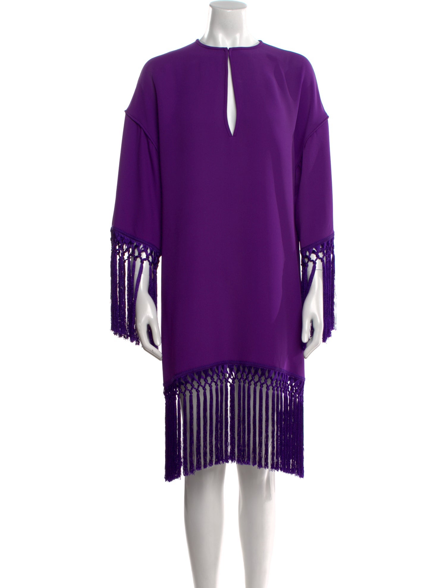 Valentino Silk Knee-Length Dress