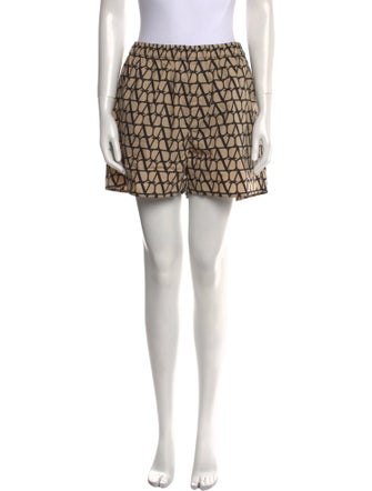 Valentino Printed Mini Shorts
