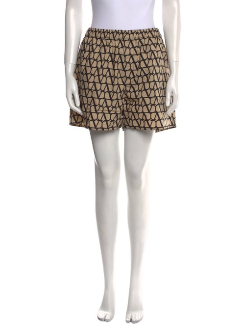 Valentino Printed Mini Shorts