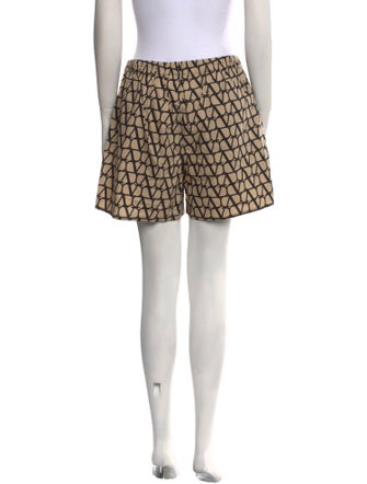 Valentino Printed Mini Shorts
