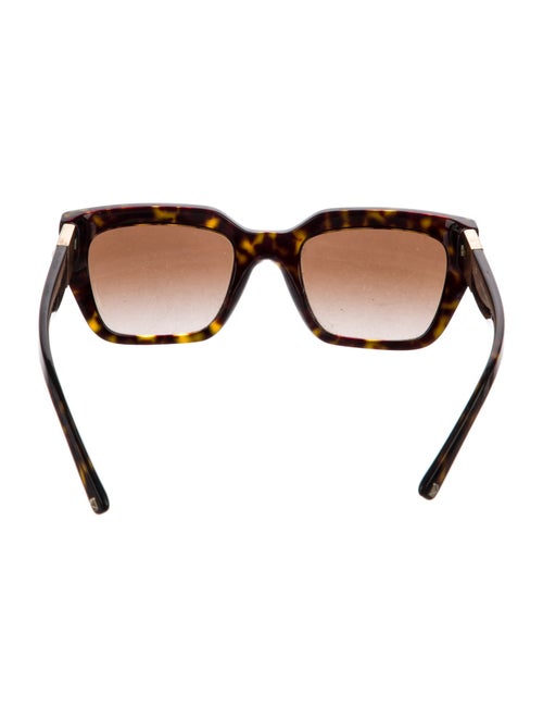 Valentino Rockstud Accents Square Sunglasses