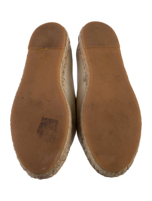 Valentino Leather Colorblock Pattern Mules