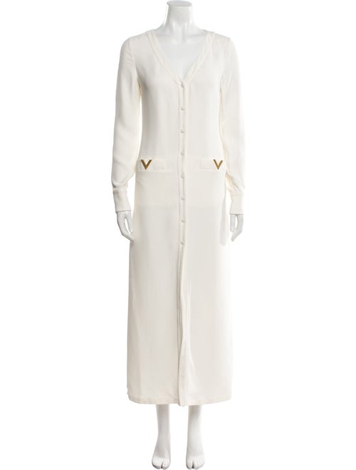 Valentino Silk Long Dress