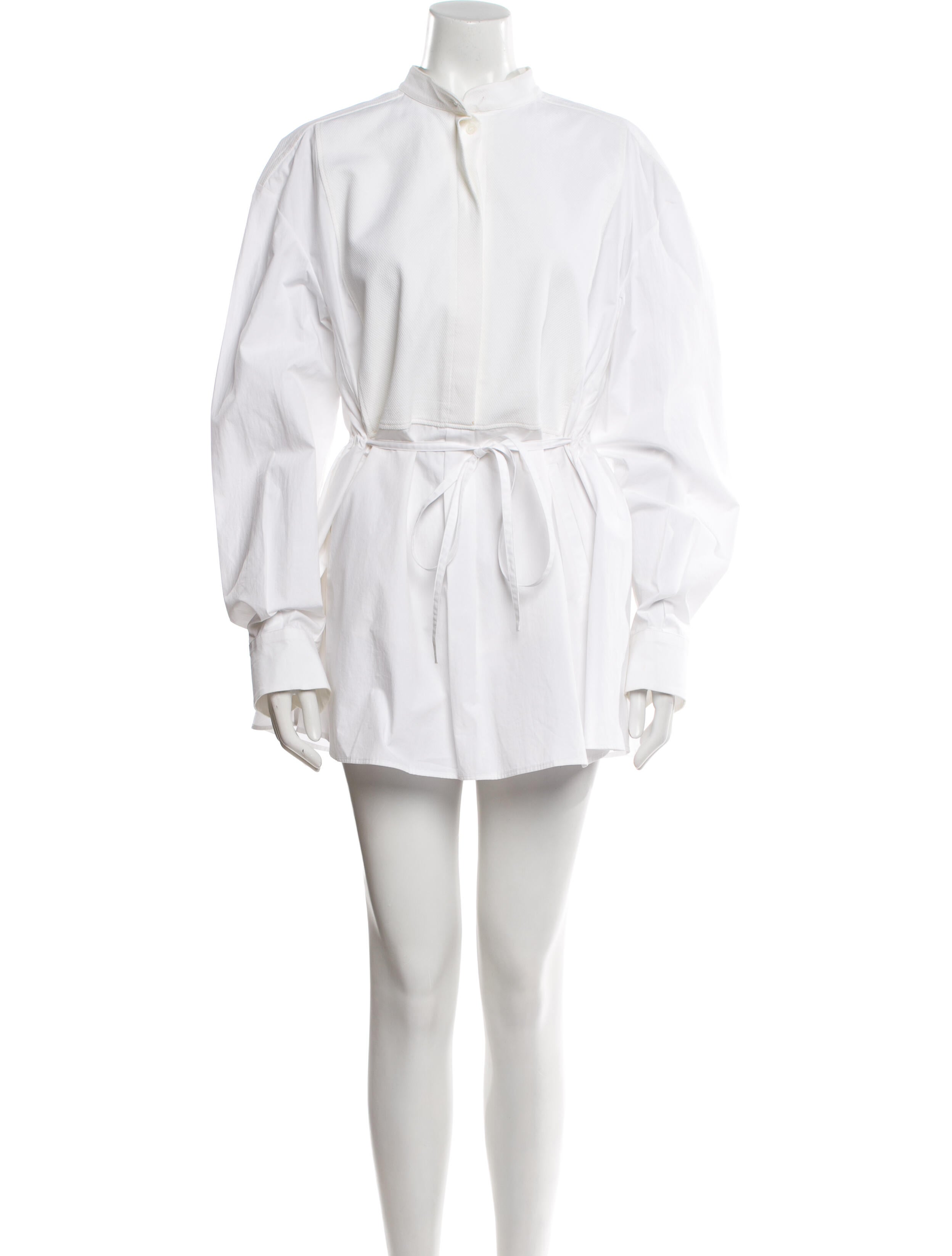 Valentino Mock Neck Mini Dress