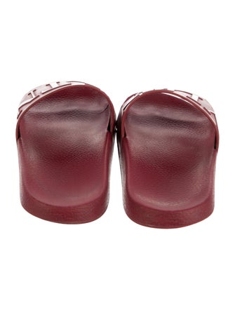 Valentino Rubber Printed Slides