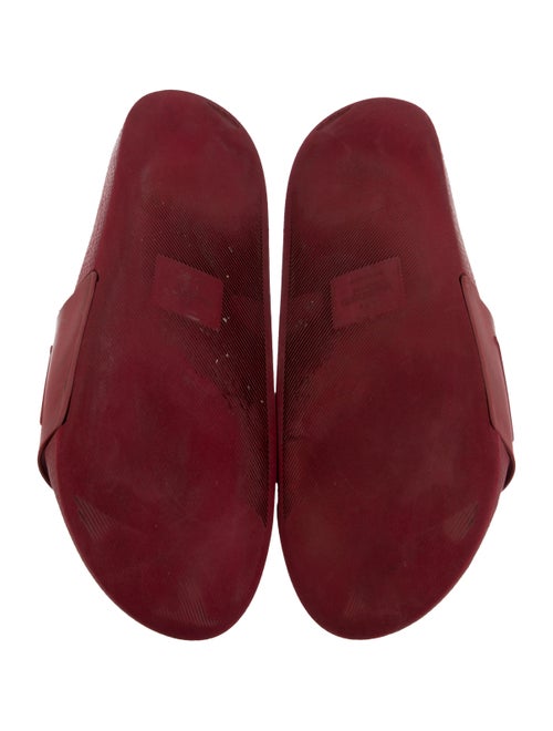 Valentino Rubber Printed Slides