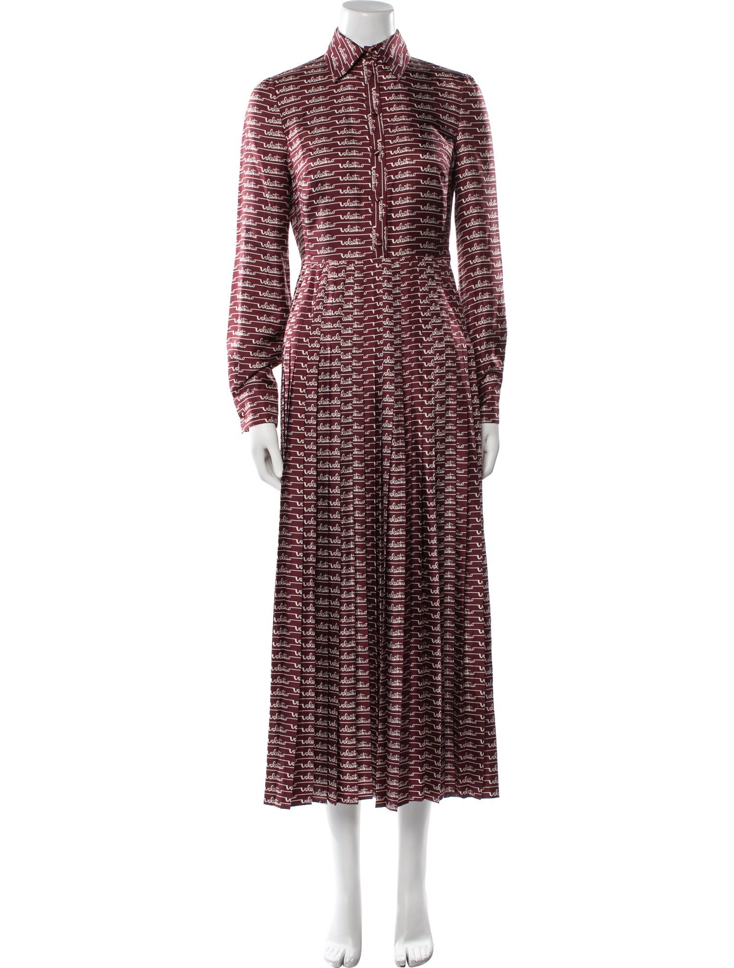 Valentino Silk Long Dress w/ Tags