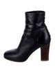 Valentino Rockstud Accents Leather Boots