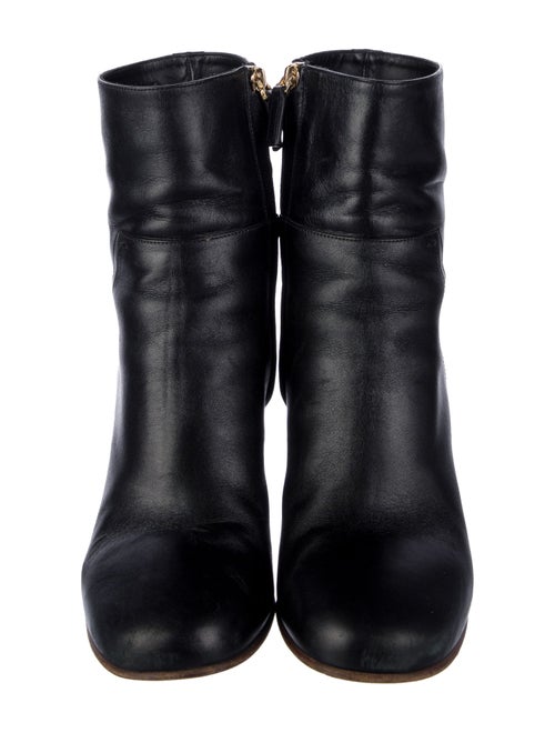 Valentino Rockstud Accents Leather Boots